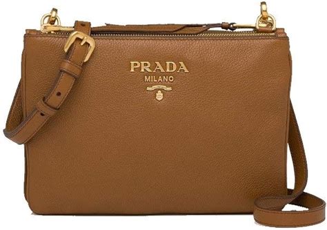 prada tasche bestickt braun|Damen.